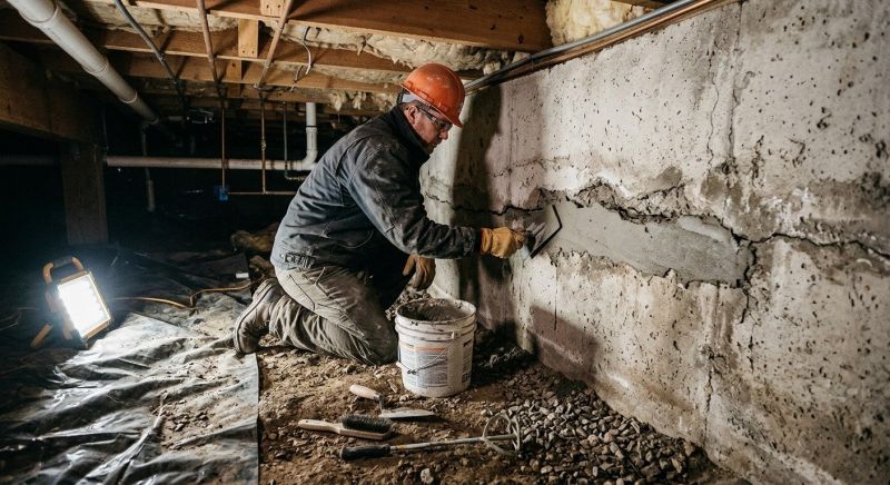 Basement Foundation Repair in Springfield, VA