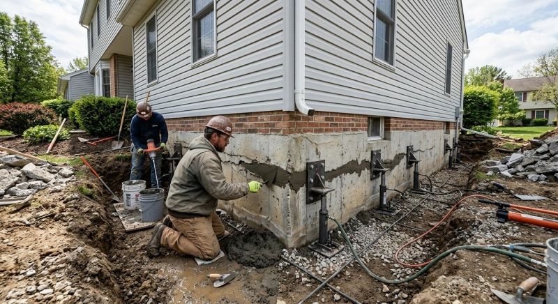 Basement Foundation Repair in Waldorf, MD