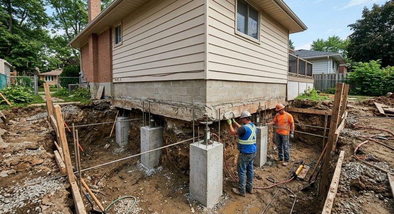 Basement Underpinning in Charles County, MD