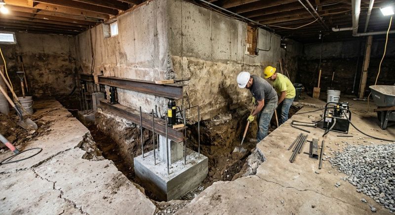 Basement Underpinning in Charles County, MD