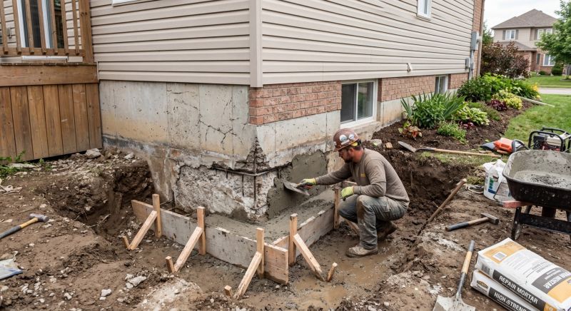 Building Foundation Repair in Burke, VA