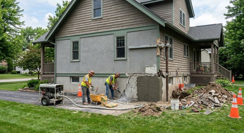 Building Foundation Repair in Capitol Heights, MD