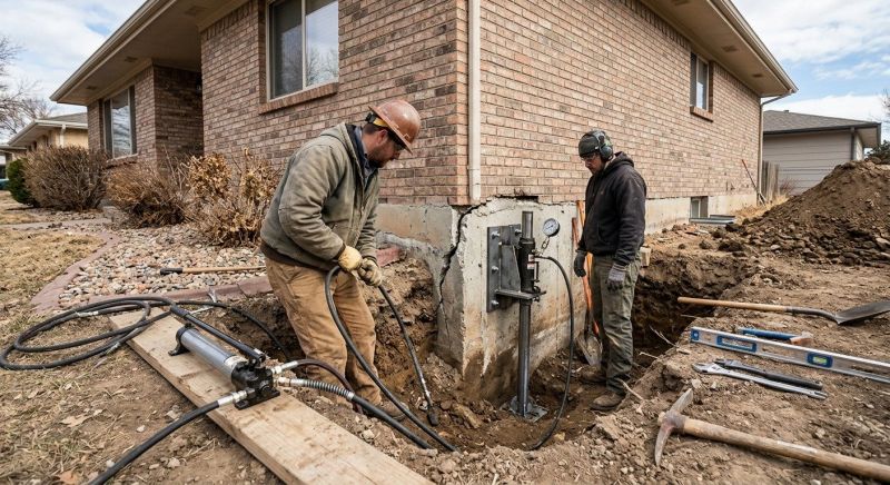 Building Foundation Repair in Chesapeake Beach, MD