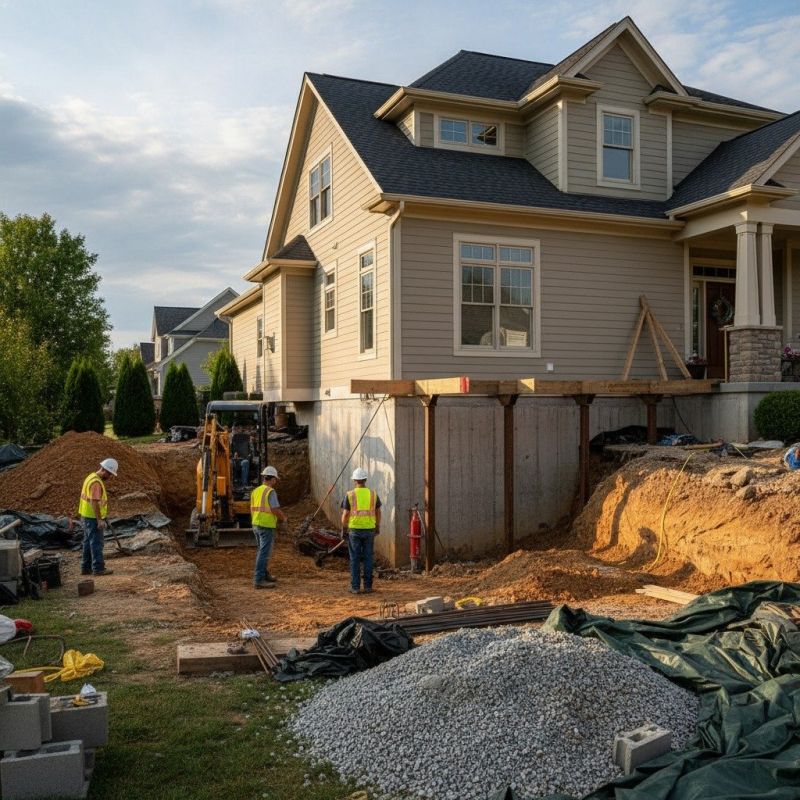 Building Foundation Repair in Falls Church, VA
