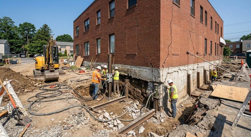 Building Foundation Repair in Springfield, VA