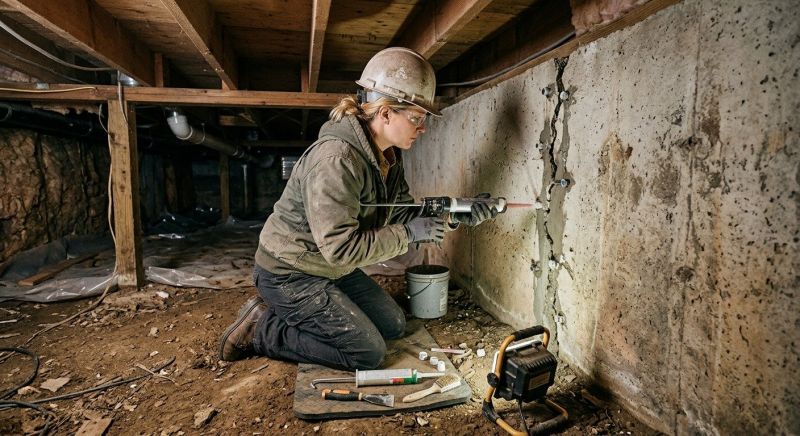 Building Foundation Repair in Springfield, VA