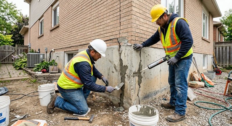 Building Foundation Repair in Triangle, VA