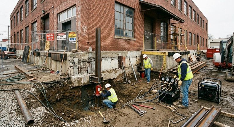 Building Foundation Repair in Waldorf, MD