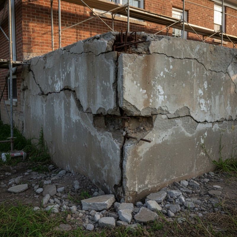 Cracked Foundation Repair in La Plata, MD