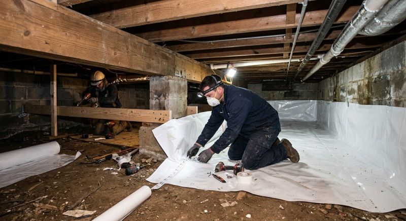 Crawl Space Leveling in Charles County, MD