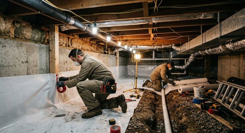 Crawl Space Leveling in Charles County, MD