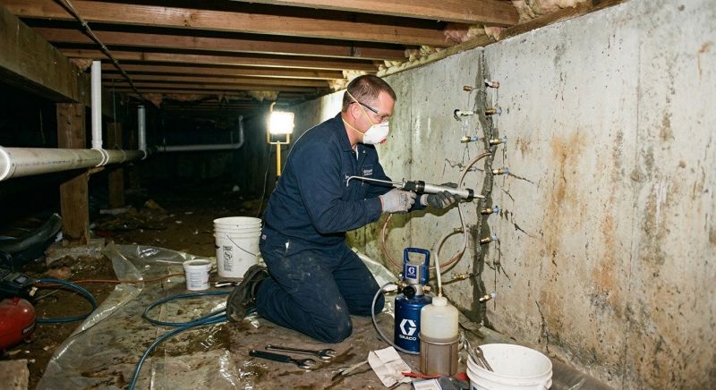 Crawlspace Foundation Repair in Dunkirk, MD