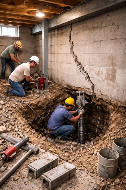 Crawlspace Structural Repair in Charles County, MD