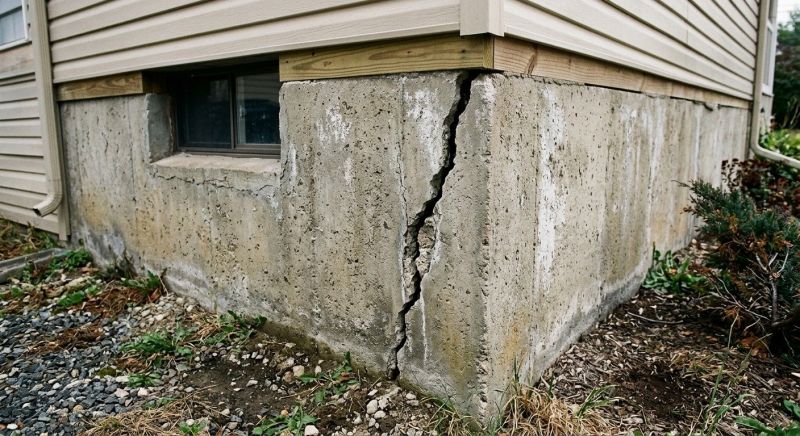 Foundation Crack Repair in Triangle, VA