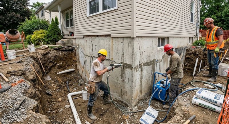 Foundation Damage Repair in Shady Side, MD