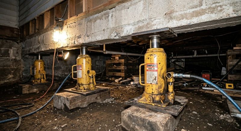 Foundation Jacking in Brandywine, MD