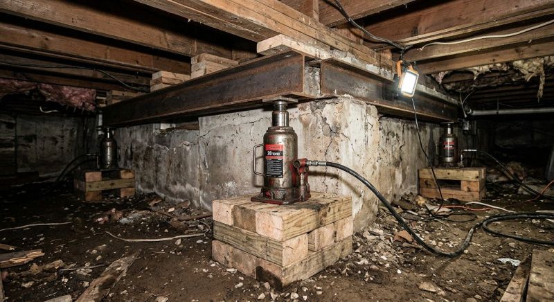 Foundation Jacking in Brandywine, MD
