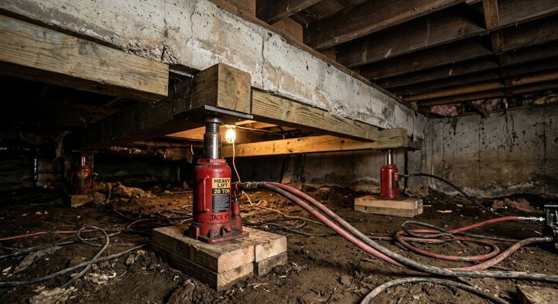 Foundation Jacking in Bryans Road, MD