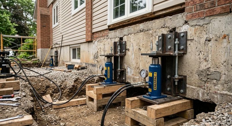Foundation Jacking in Charles County, MD
