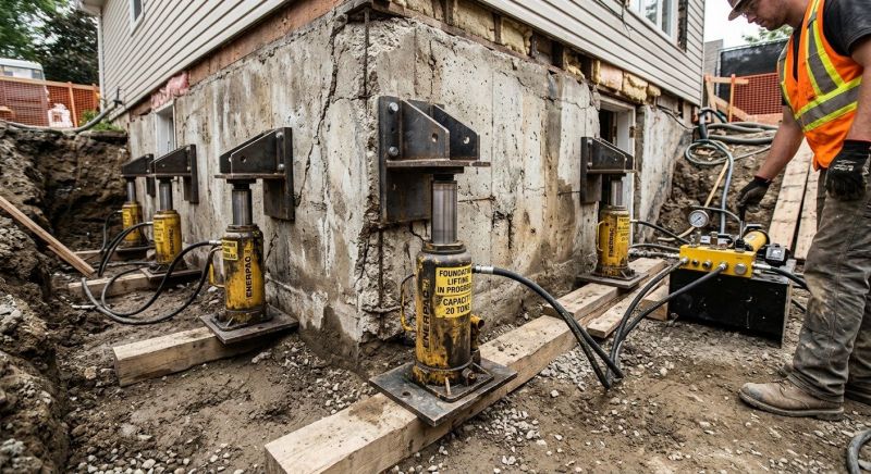 Foundation Jacking in Charles County, MD