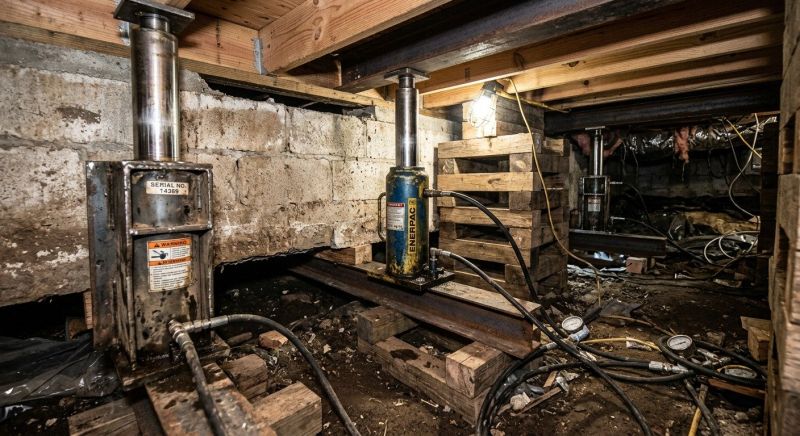 Foundation Jacking in Lothian, MD