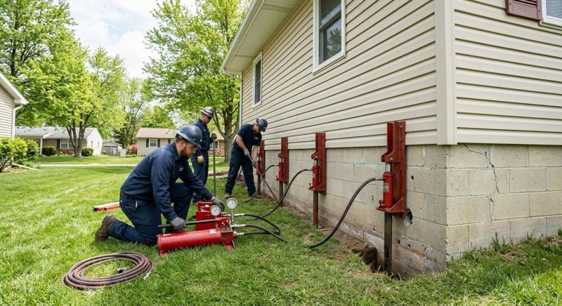 Foundation Jacking in Newburg, MD