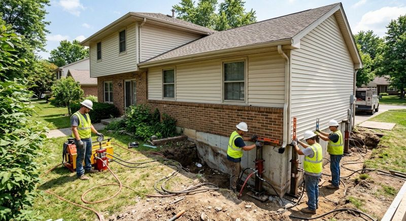 Foundation Jacking in Oxon Hill, MD