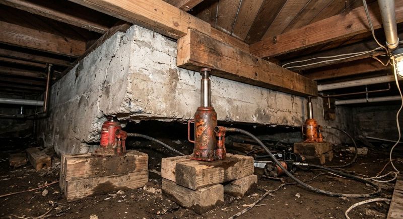 Foundation Jacking in Prince Frederick, MD