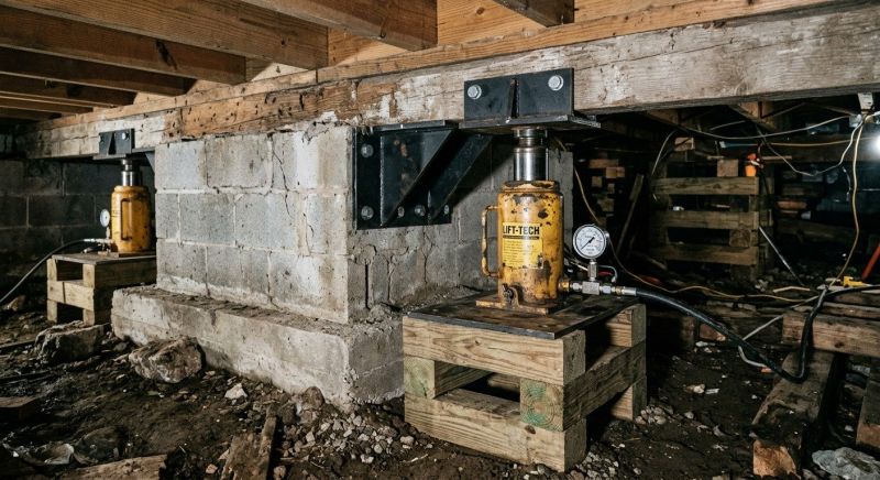 Foundation Jacking in Prince Georges County, MD