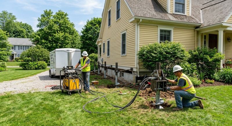 Foundation Lifting in Cheltenham, MD
