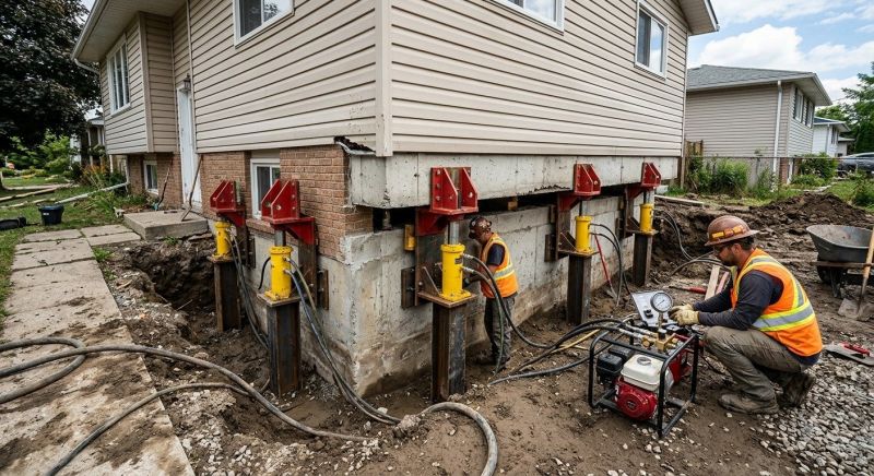 Foundation Lifting in Fairfax County, VA