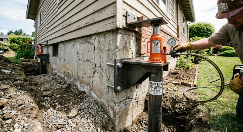 Foundation Lifting in La Plata, MD