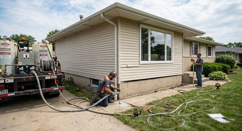 Foundation Lifting in Owings, MD