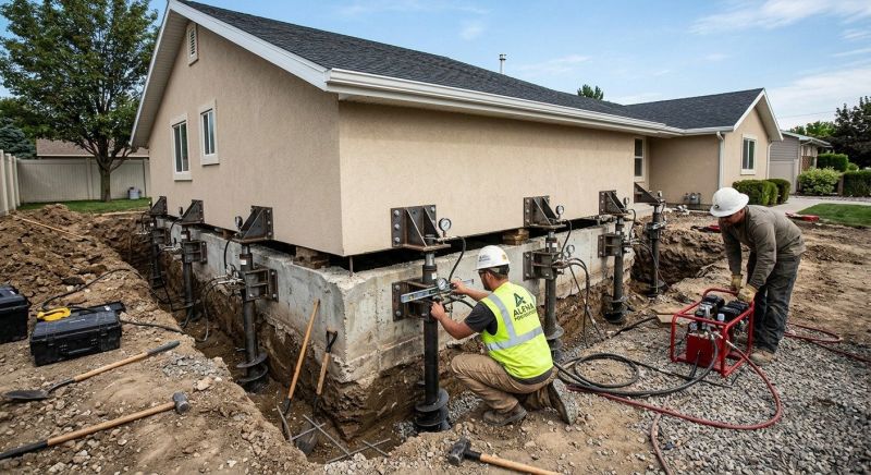Foundation Pier Leveling in Charles County, MD