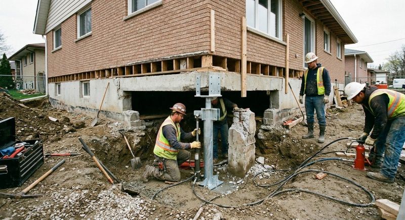 Foundation Pier Repair in Charles County, MD