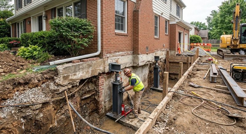 Foundation Repair in Springfield, VA