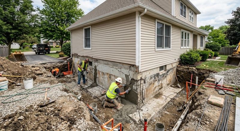Foundation Restoration in Charles County, MD