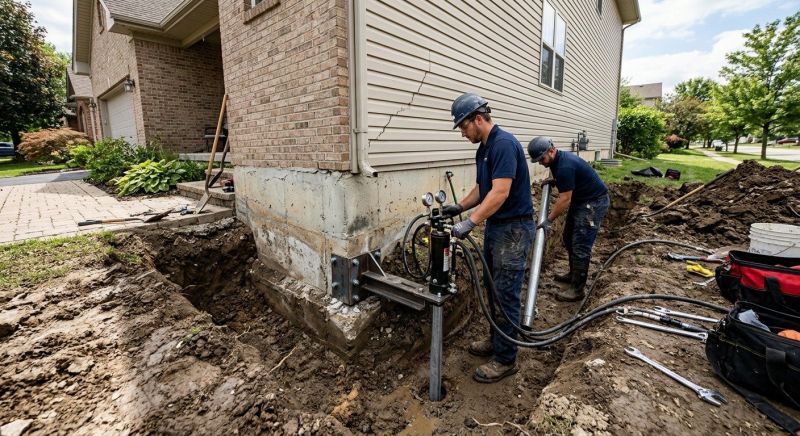 Foundation Settlement Repair in Charles County, MD