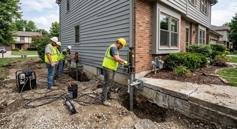 Foundation Stabilizing in Dunkirk, MD