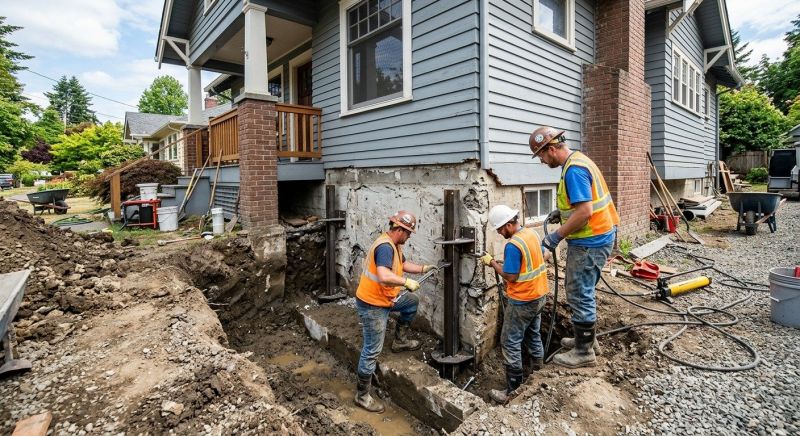 Foundation Stabilizing in Huntingtown, MD