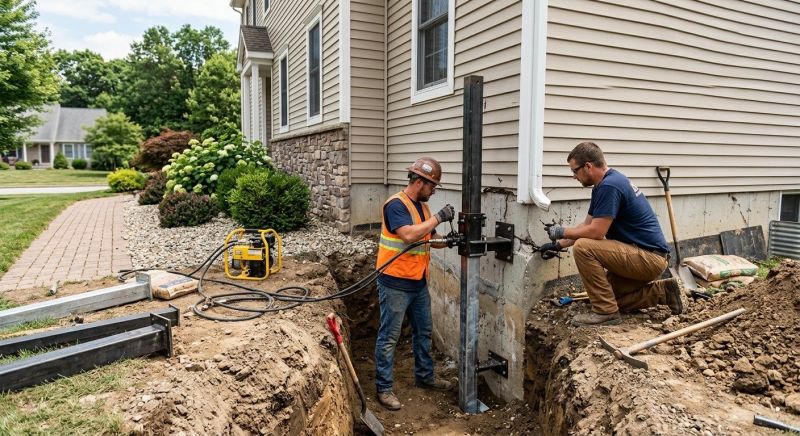 Foundation Stabilizing in Huntingtown, MD