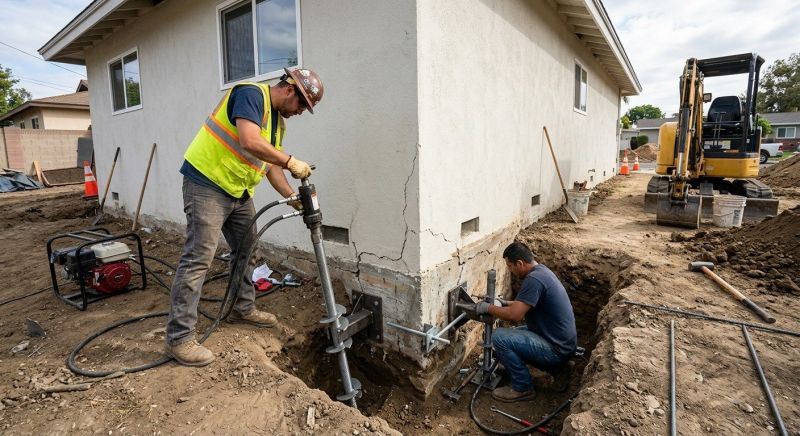 Foundation Stabilizing in Mechanicsville, MD