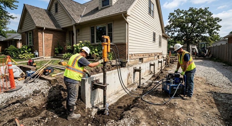 Foundation Strengthening in Charles County, MD