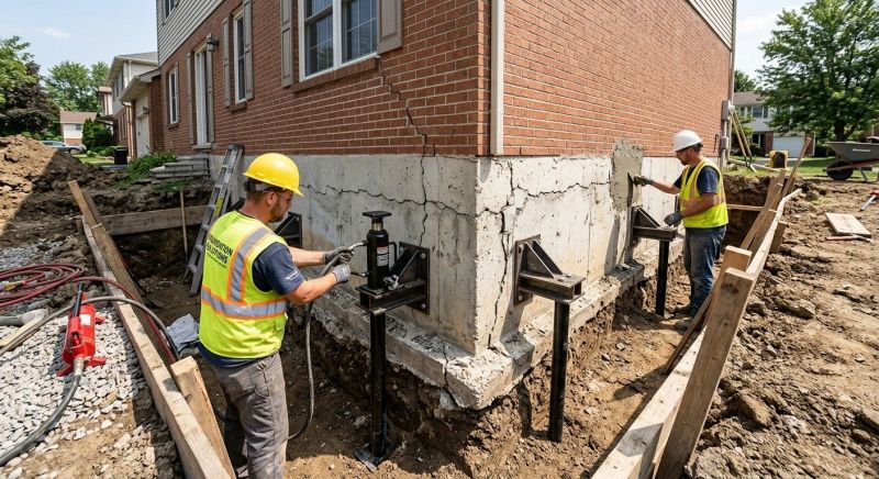 Foundation Structural Repair in Falls Church, VA