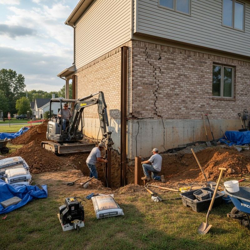 Foundation Structural Repair in Newburg, MD