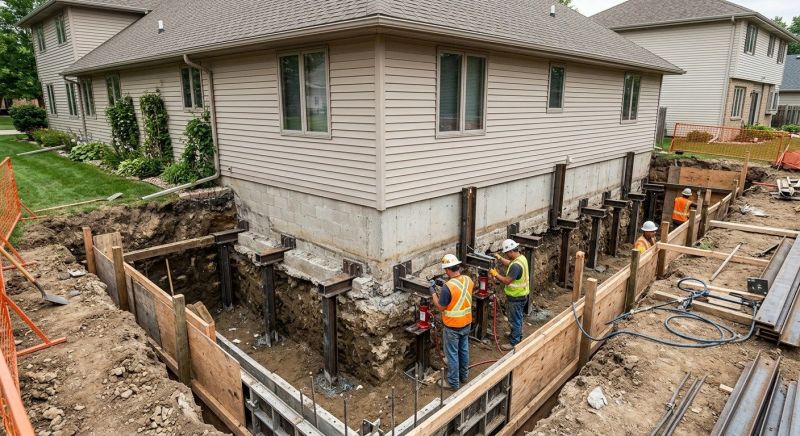 Foundation Underpinning in Charles County, MD