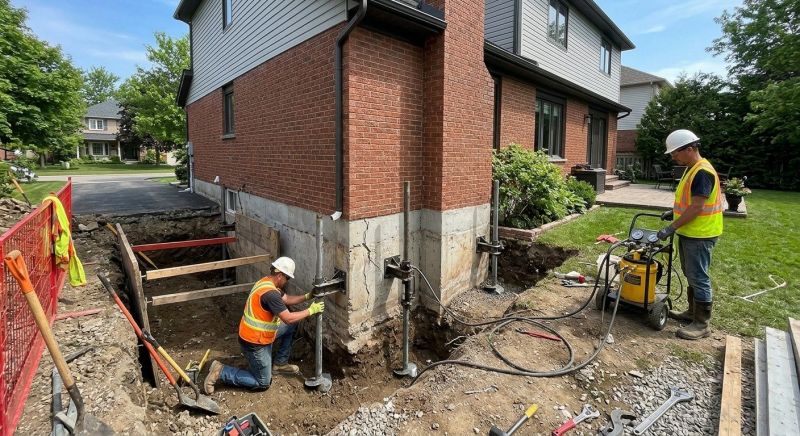 Foundation Underpinning in Charles County, MD