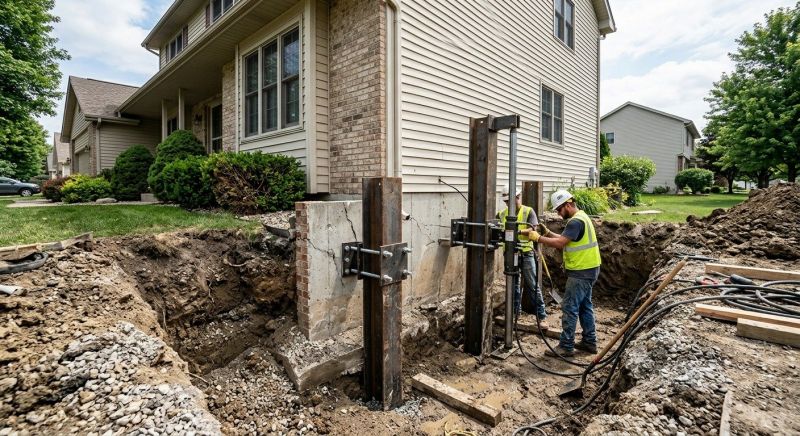 Foundation Underpinning in Charles County, MD