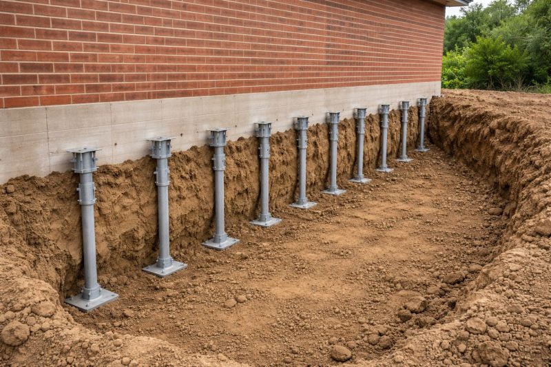 Helical Pile Installation in Charles County, MD