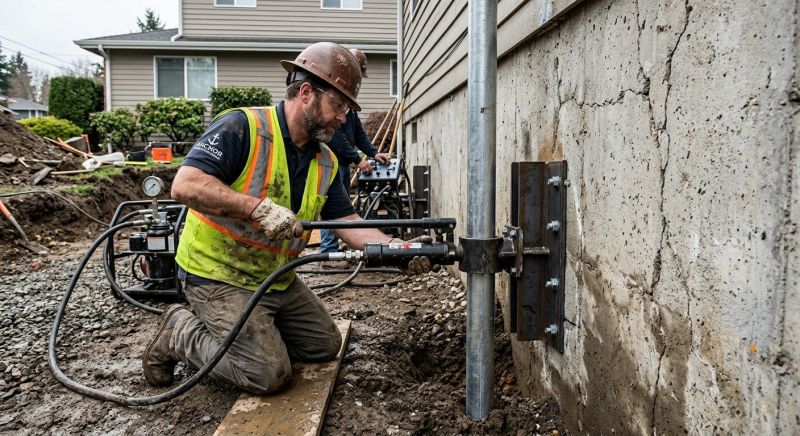 Home Foundation Leveling in Clinton, MD